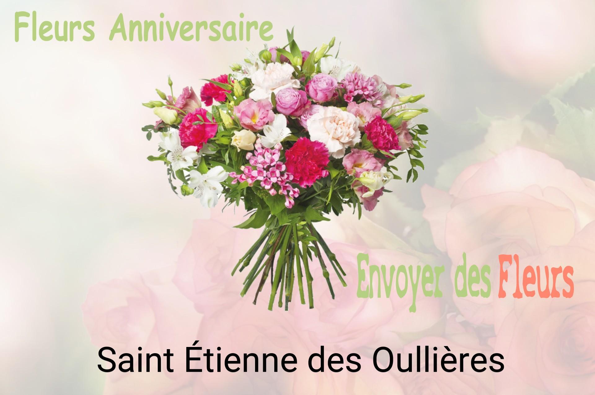 Bouquet de fleurs d’anniversaire livré à Saint-Étienne-des-Oullières