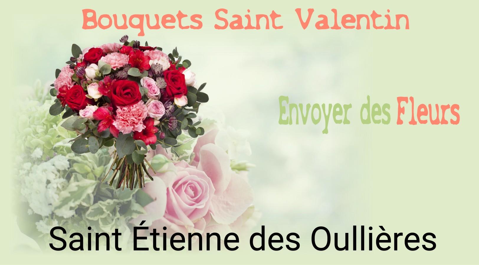 Roses de Saint-Valentin livrées à Saint-Étienne-des-Oullières